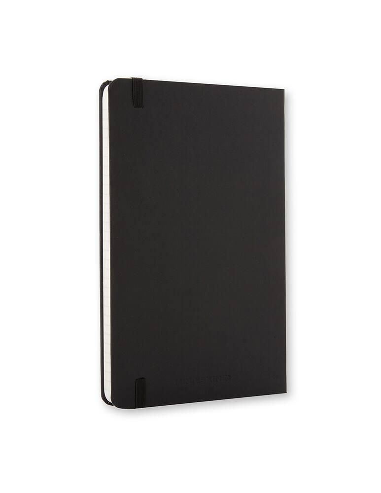 rinascente Moleskine Taccuino Classic a righe Poket Nero copertina rigida - Nero