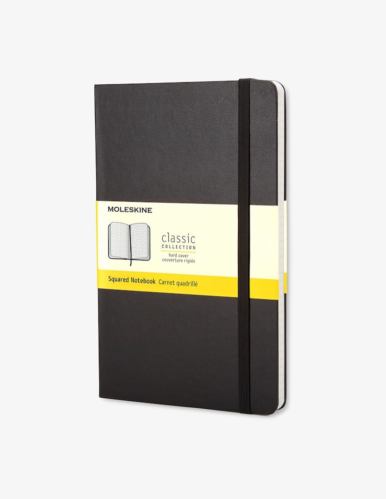 rinascente Moleskine Taccuino A Quadretti  Copertina Rigida Cover Pocket - Nero