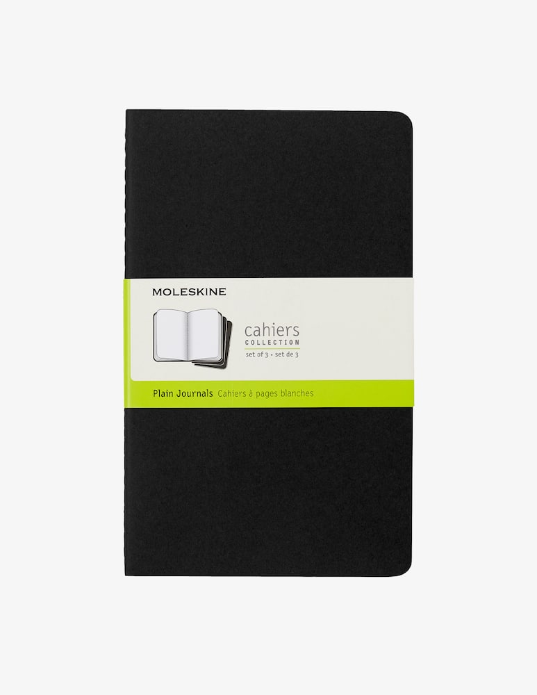 Moleskine Quaderno Cahier Large Plain - immagine 1 Moleskine Quaderno Cahier Large Plain - immagine 1