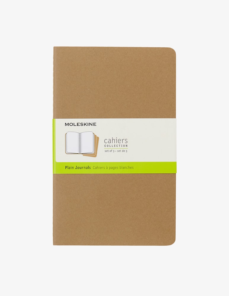 Moleskine Quaderno Cahier Large Plain - immagine 1 Moleskine Quaderno Cahier Large Plain - immagine 1