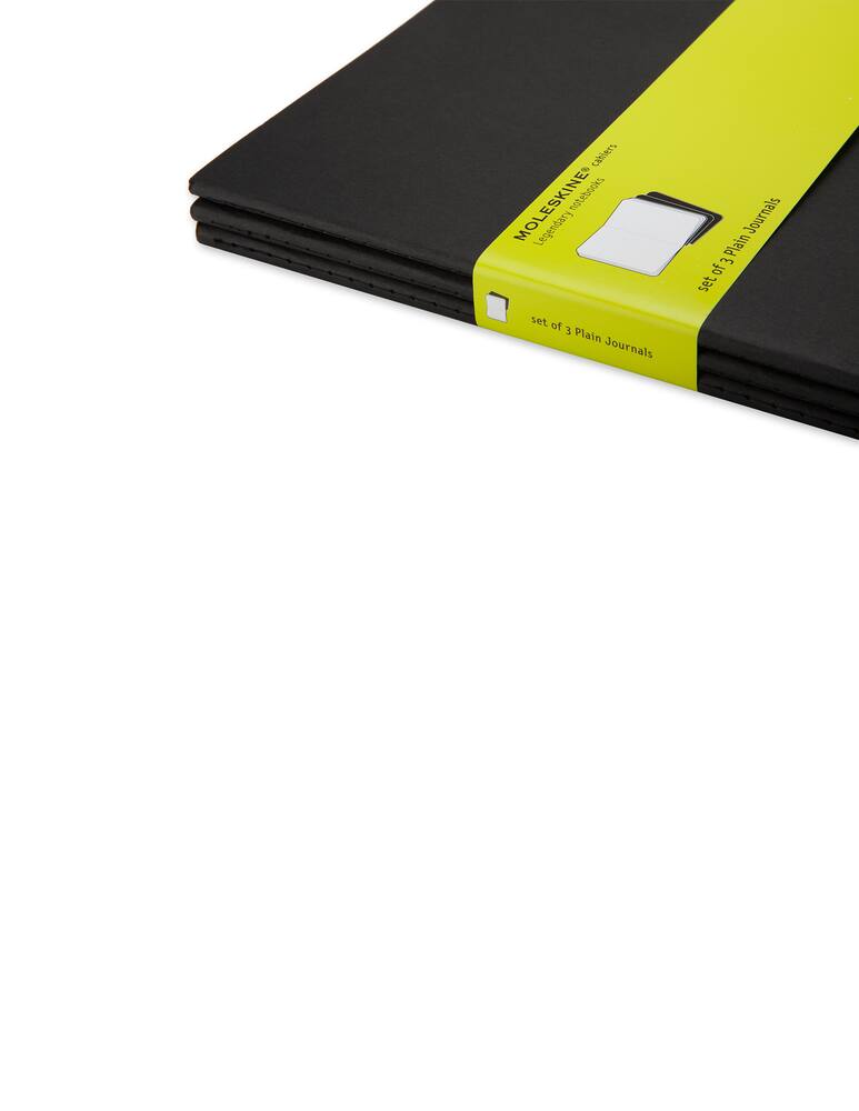 rinascente Moleskine Quaderni Cahier a pagine bianche XL - nero