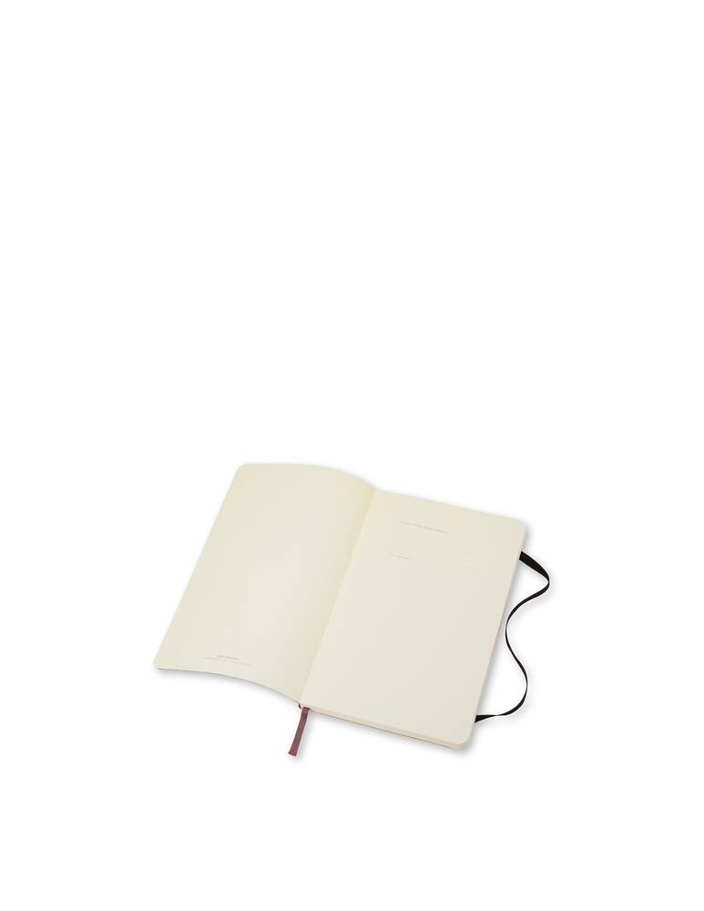 rinascente Moleskine Taccuino Classic a righe Poket Nero copertina morbida - Nero