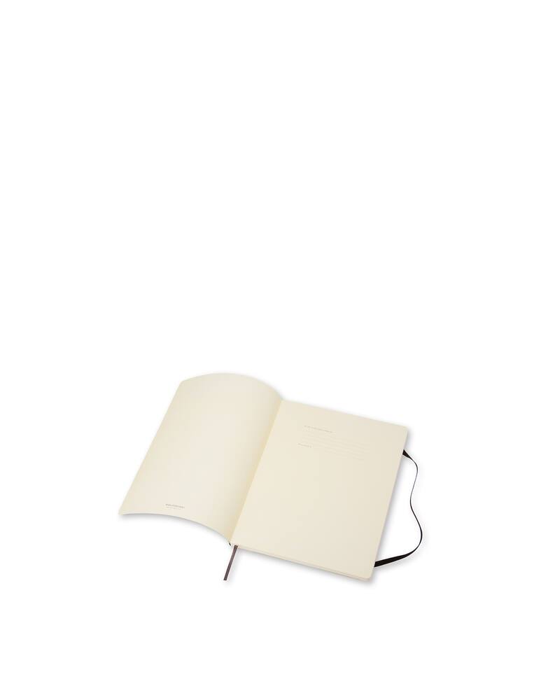 rinascente Moleskine Taccuino Classic a pagine bianche XL copertina morbida - Nero
