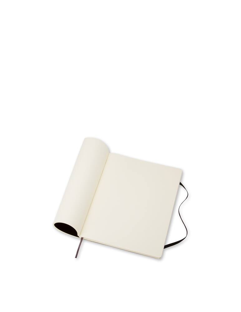rinascente Moleskine Taccuino Classic a pagine bianche XL copertina morbida - Nero