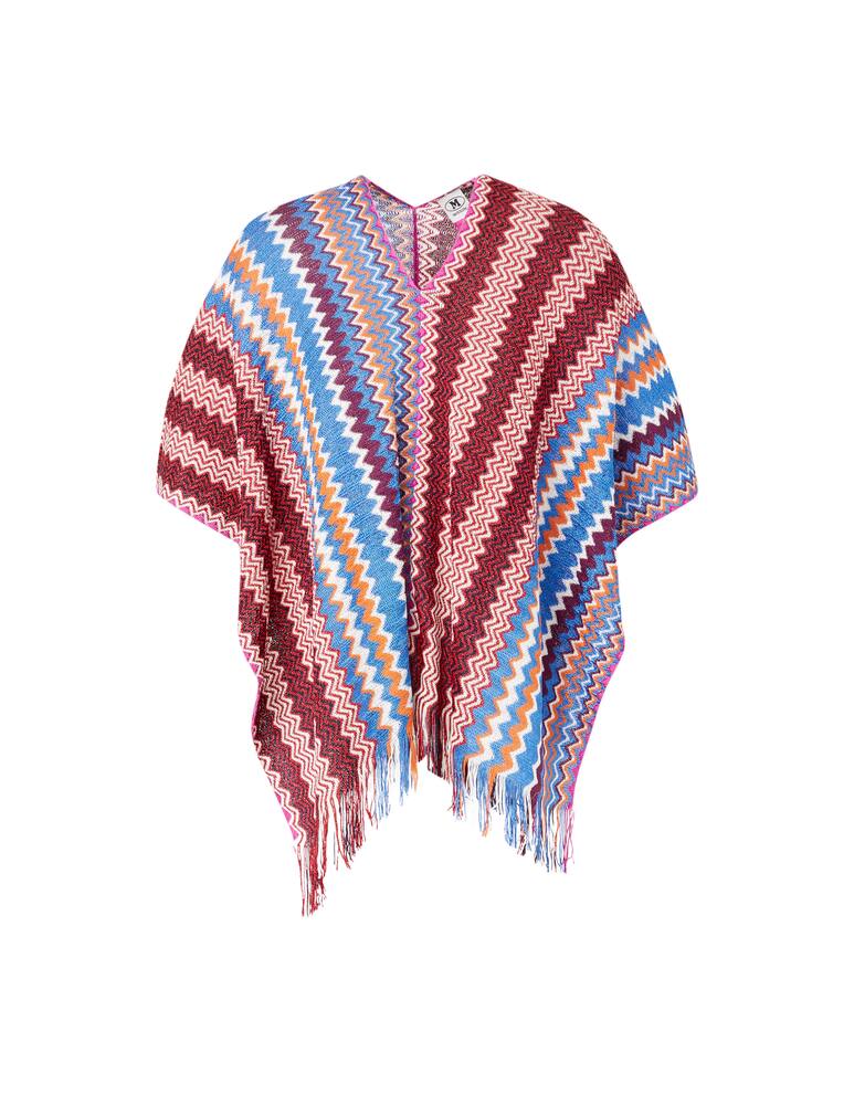 rinascente M Missoni Poncho in misto cotone