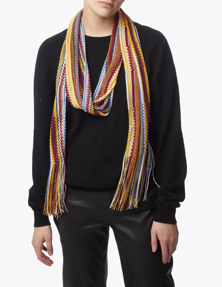 rinascente Missoni Sciarpa 20X200 motivo zigzag