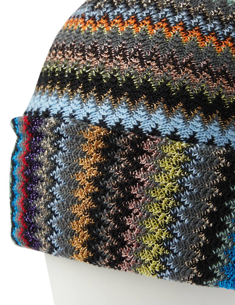 rinascente Missoni Berretto in lana zigzag