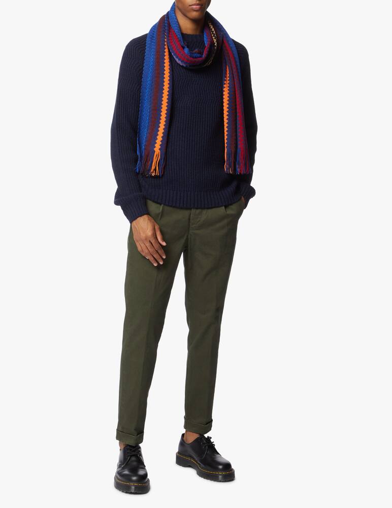 rinascente Missoni Multi zig zag scarf