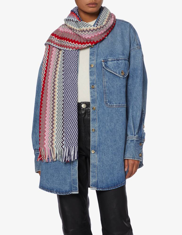 rinascente Missoni Sciarpa Zigzag - Blue