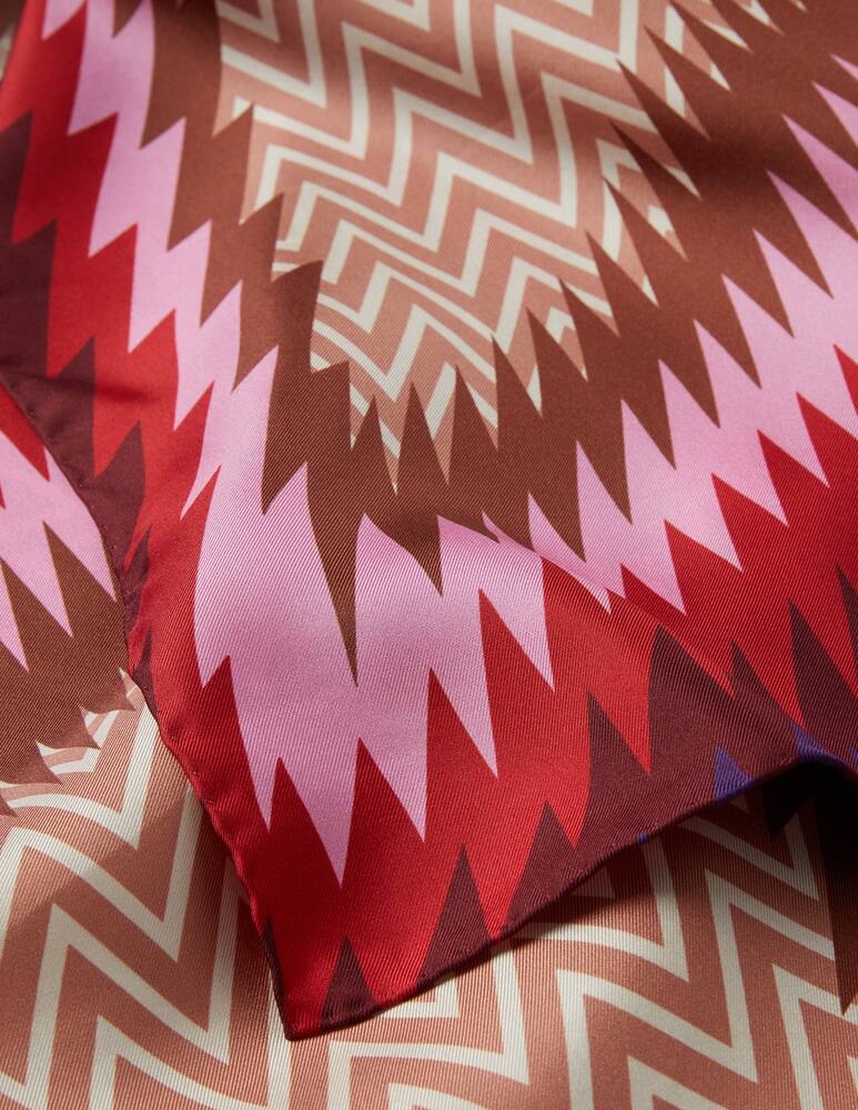 rinascente Missoni Zigzag foulard - Blue