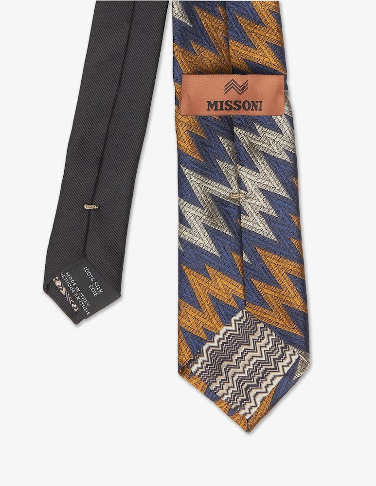Missoni Cravatta big zig zag Multicolor - immagine 2 Missoni Cravatta big zig zag Multicolor - immagine 2