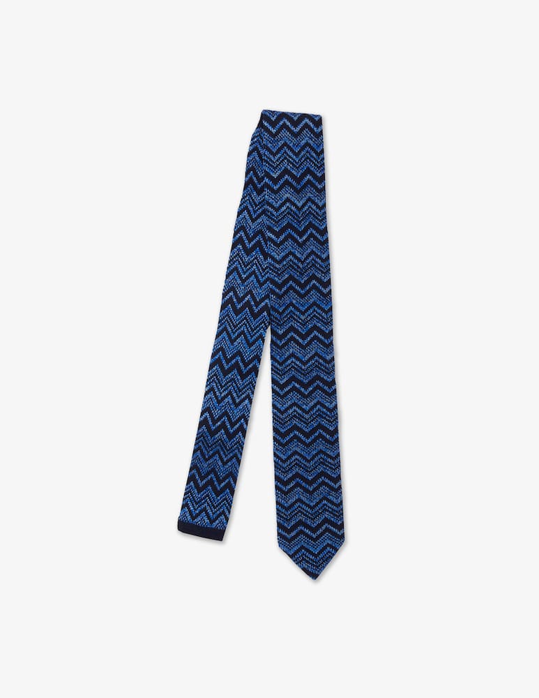 Missoni Knitted tie - picture 1 Missoni Knitted tie - picture 1