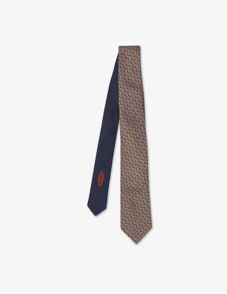 Missoni Cravatta zig zag micro disegno - immagine 1 Missoni Cravatta zig zag micro disegno - immagine 1