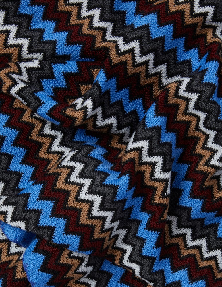Missoni Sciarpa in maglia multi zig zag - immagine 2 Missoni Sciarpa in maglia multi zig zag - immagine 2