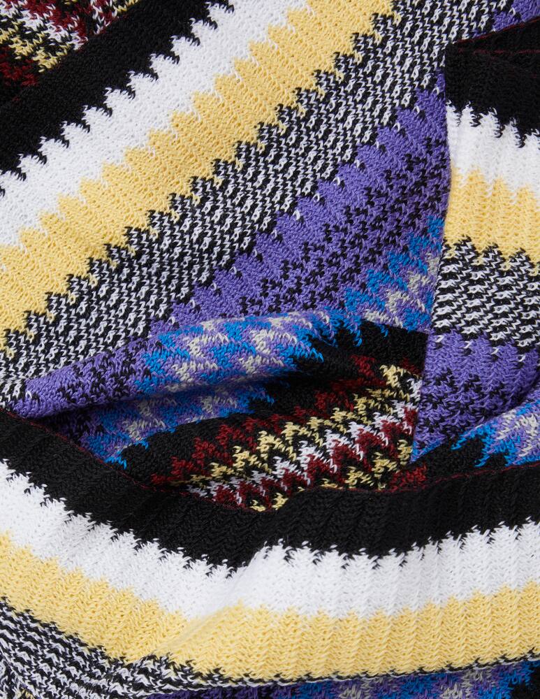 Missoni Sciarpa in maglia multi zig zag - immagine 2 Missoni Sciarpa in maglia multi zig zag - immagine 2