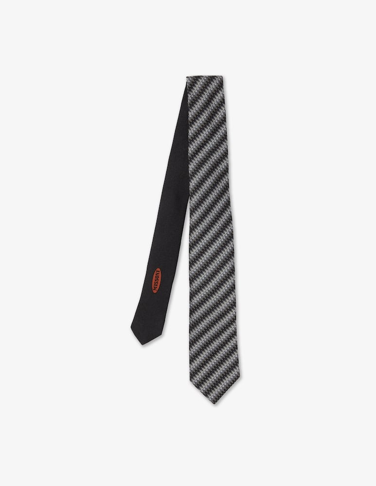 Missoni Cravatta righe zig zag - immagine 1 Missoni Cravatta righe zig zag - immagine 1