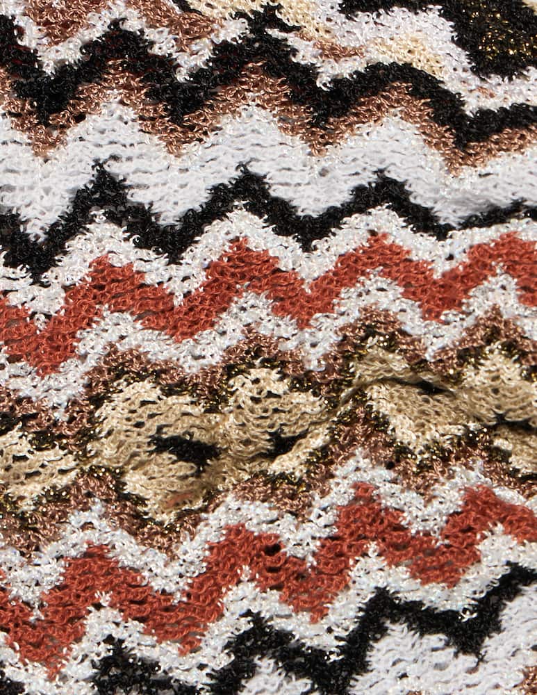 rinascente Missoni Zigzag lurex headband