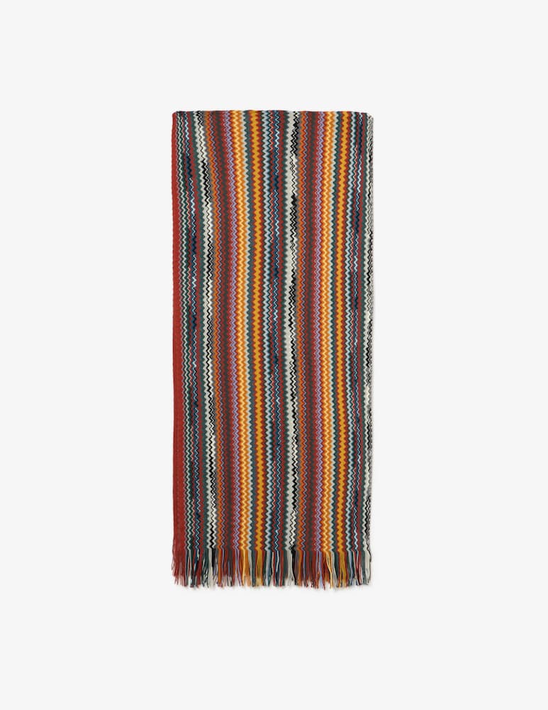 rinascente Missoni Zigzag woven scarf
