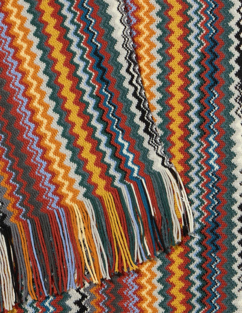 rinascente Missoni Zigzag woven scarf