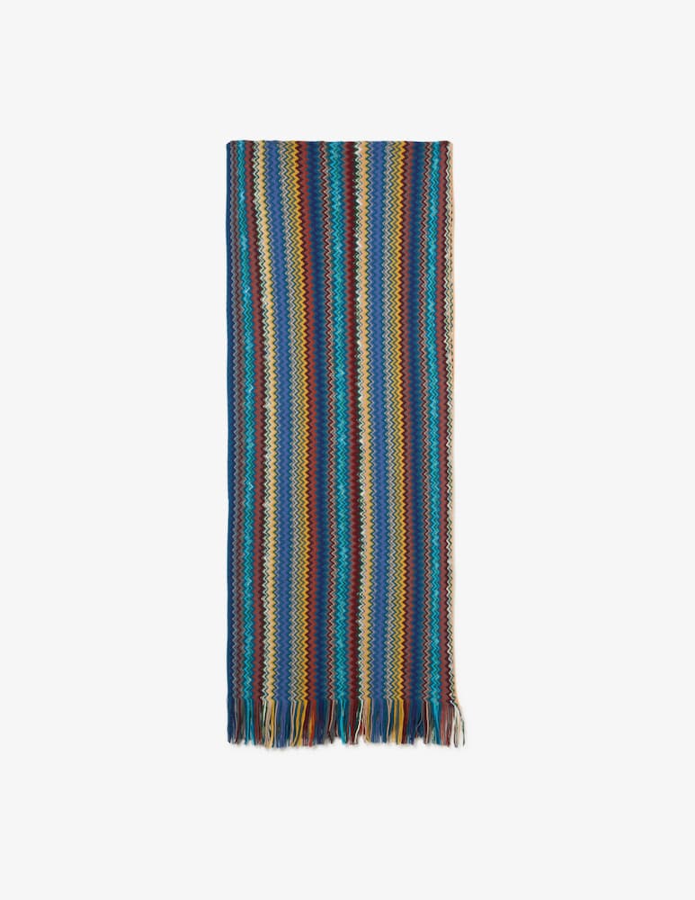 Missoni Sciarpa fantasia frange - immagine 1 Missoni Sciarpa fantasia frange - immagine 1