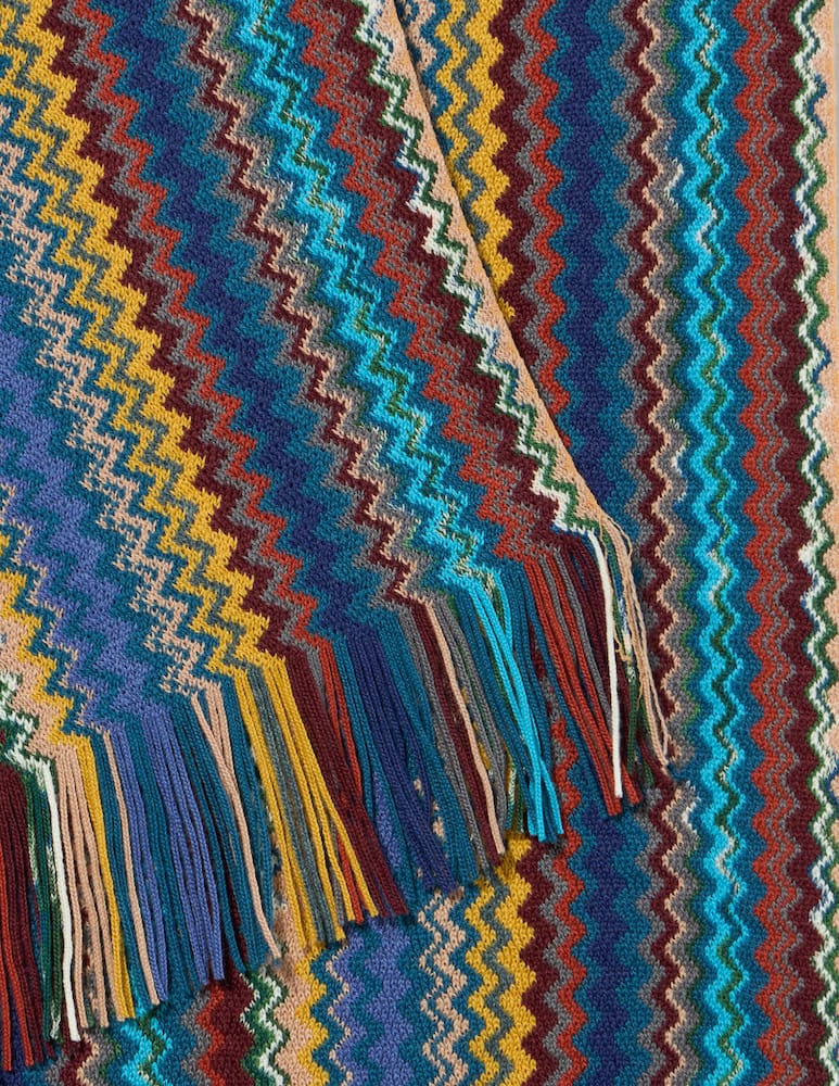 Missoni Sciarpa fantasia frange - immagine 2 Missoni Sciarpa fantasia frange - immagine 2