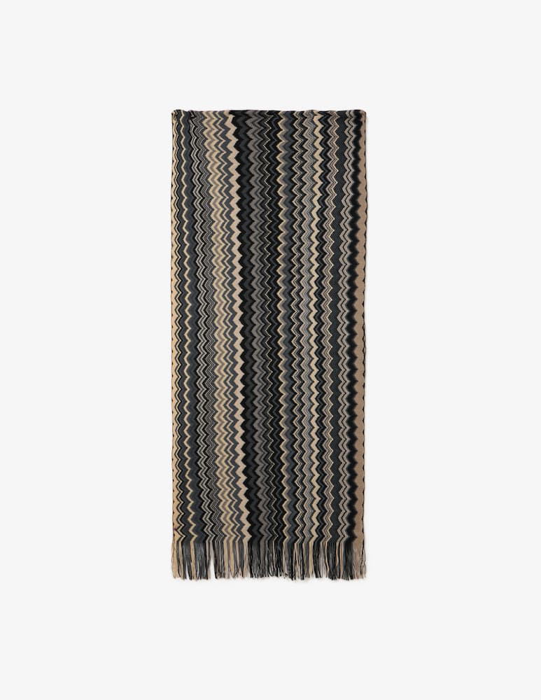 Missoni Chevron knit scarf - picture 1