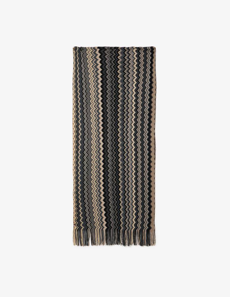 rinascente Missoni Chevron knit scarf