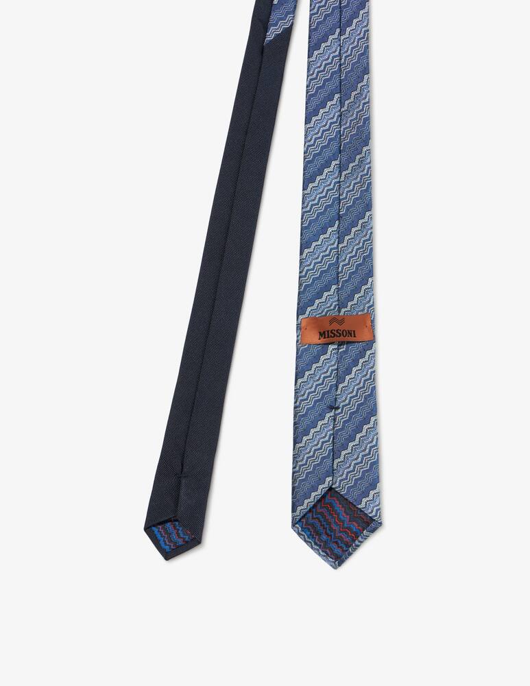 rinascente Missoni Patterned silk cravat