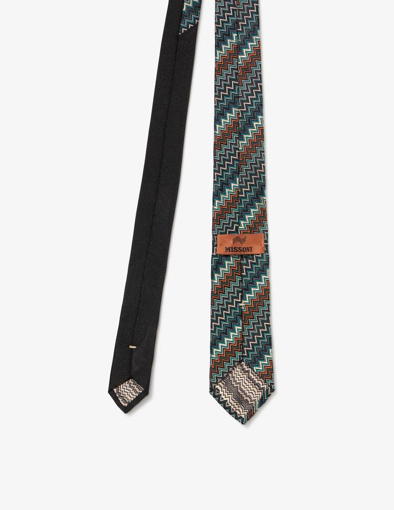 rinascente Missoni Chevron pattern tie