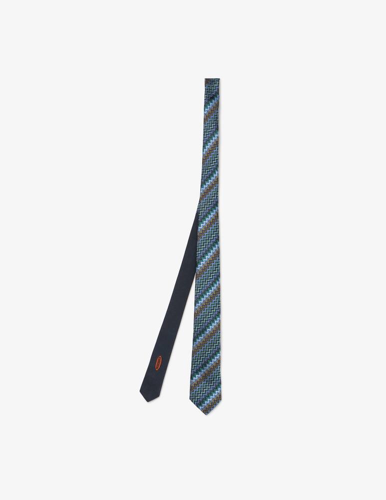 rinascente Missoni Chevron pattern tie