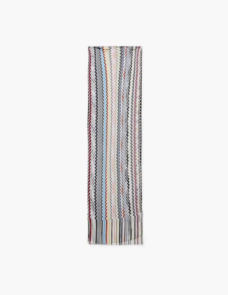 rinascente Missoni Sciarpa jacquard con frange