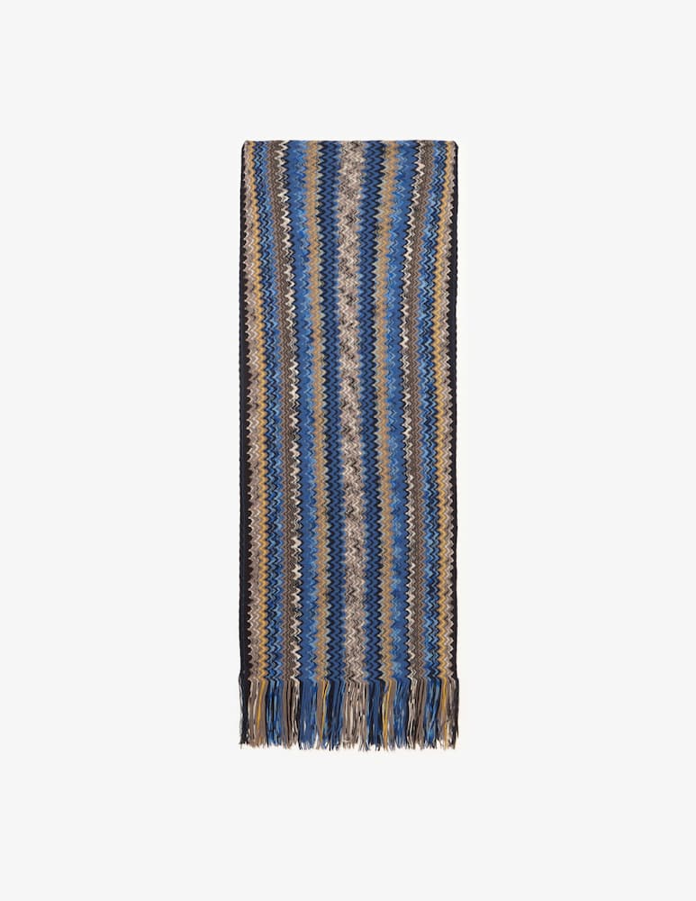 Missoni Sciarpa in lana jacquard - immagine 1 Missoni Sciarpa in lana jacquard - immagine 1