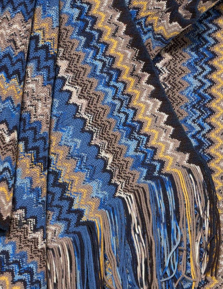 Missoni Sciarpa in lana jacquard - immagine 2 Missoni Sciarpa in lana jacquard - immagine 2