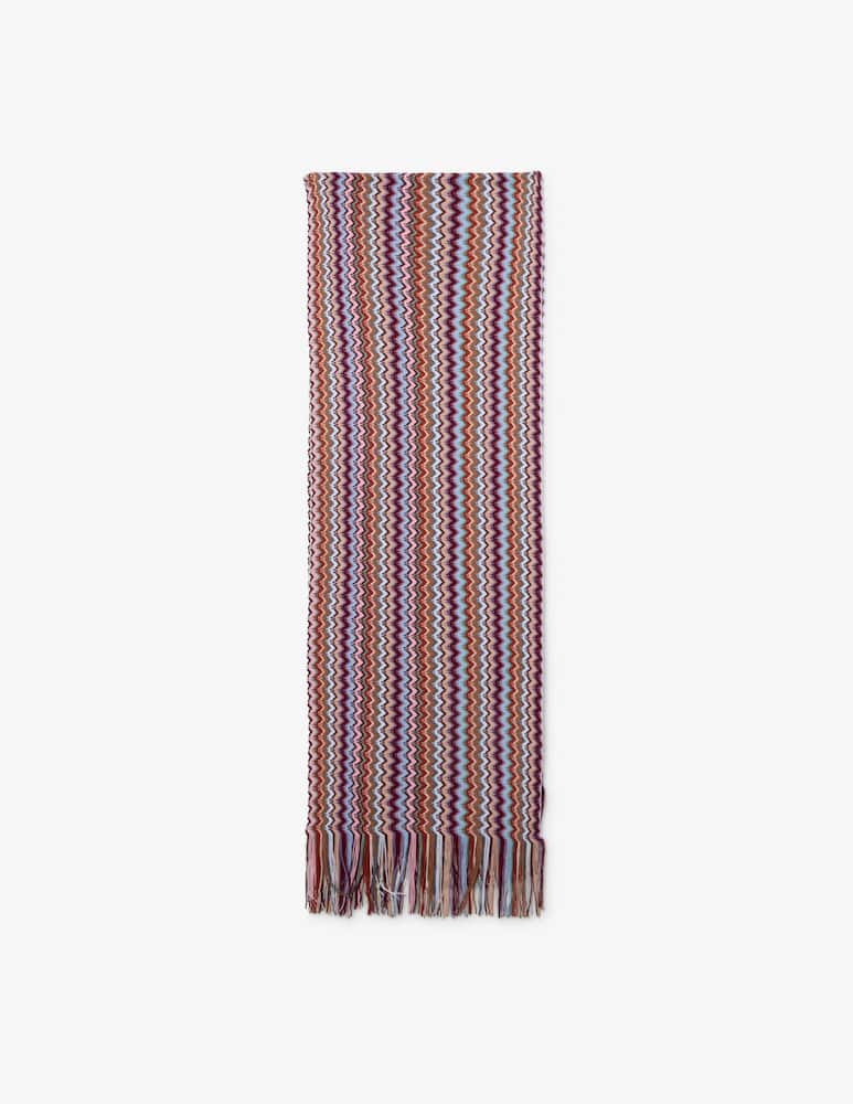 Missoni Sciarpa zig zag allover - immagine 1 Missoni Sciarpa zig zag allover - immagine 1
