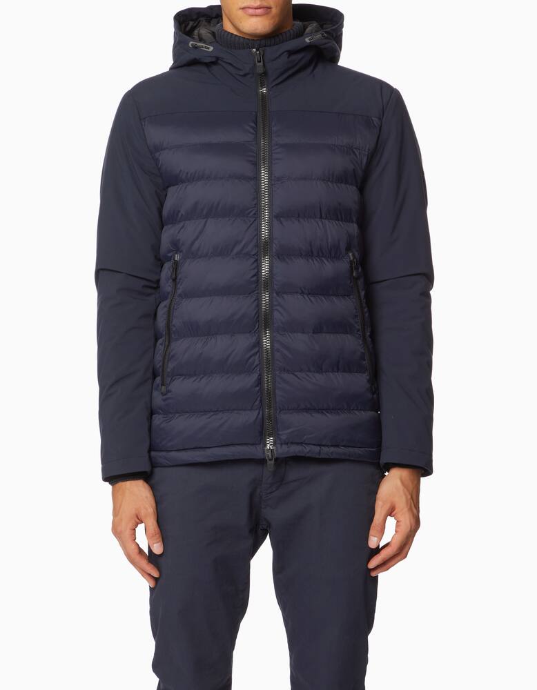 rinascente People Of Shibuya Bitmat softshell quilted hoodie jacket