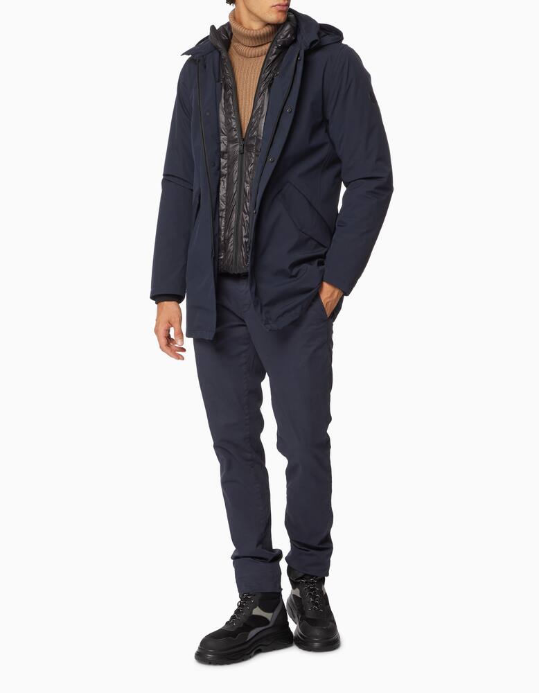 rinascente People Of Shibuya Detachable padded tech parka