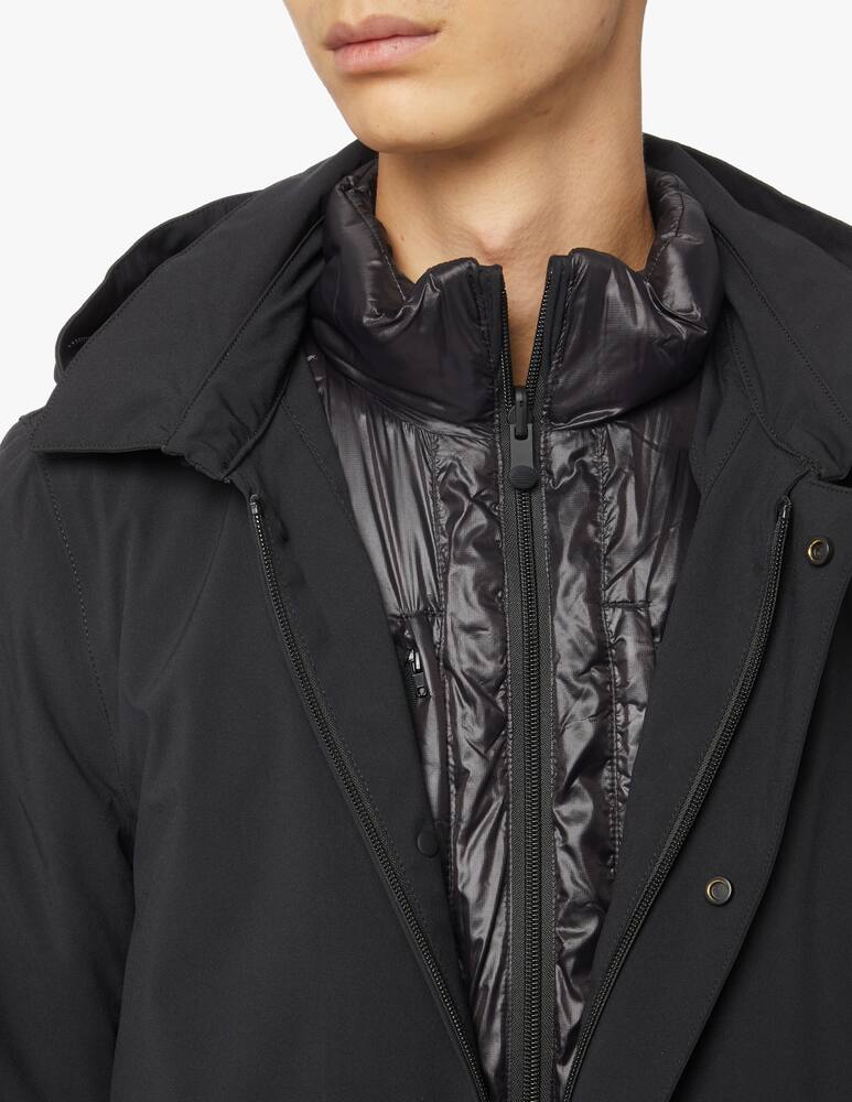 rinascente People Of Shibuya Detachable padded tech parka