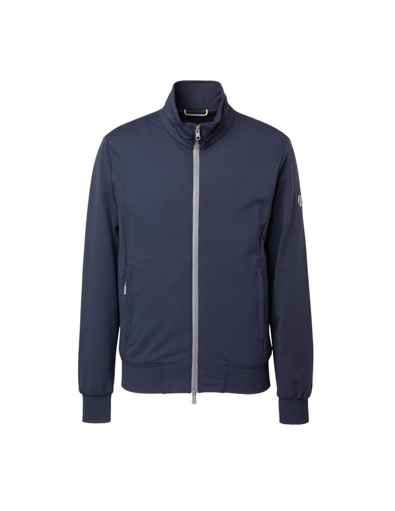 rinascente People Of Shibuya Felpa fzip tech nylon - blu