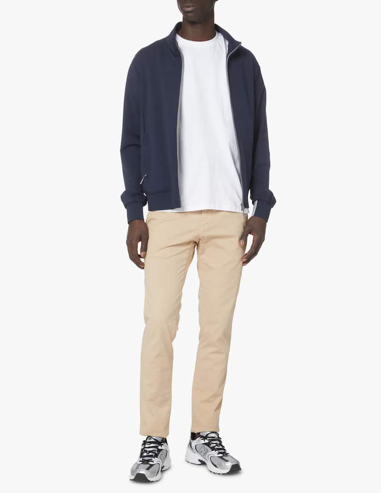 rinascente People Of Shibuya Felpa fzip tech nylon - blu