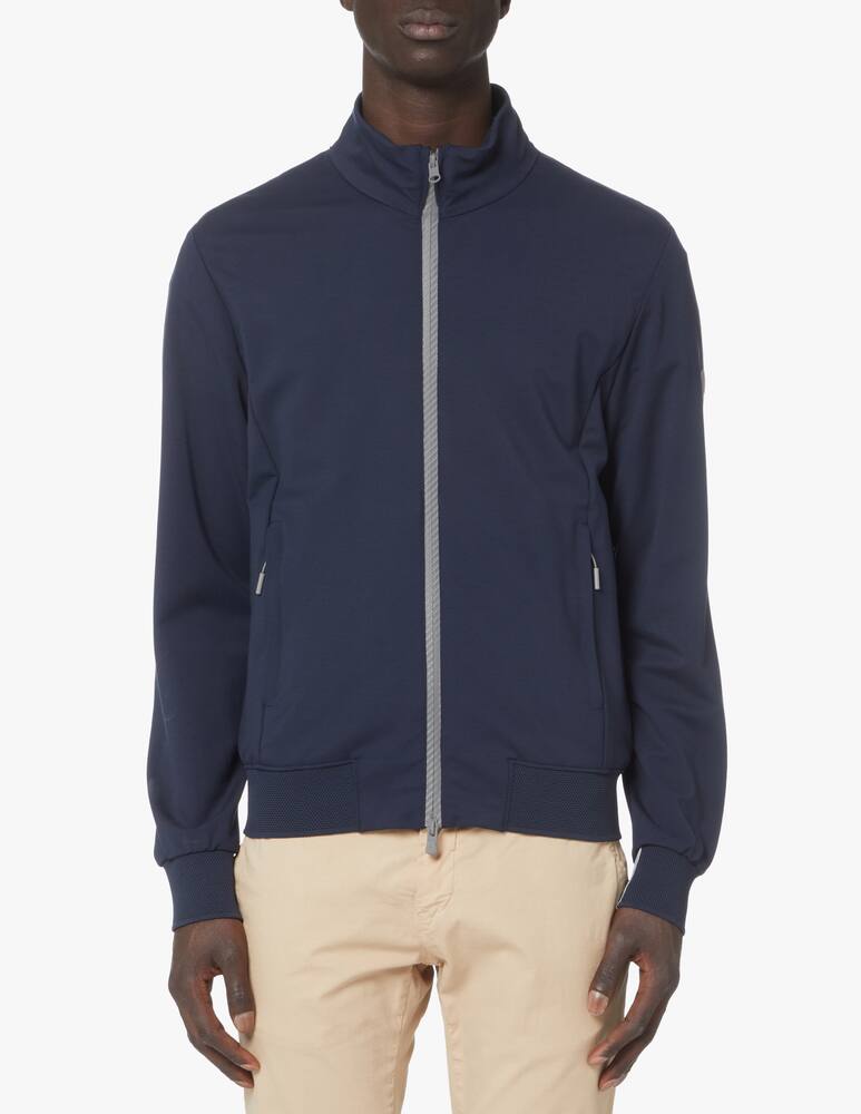 rinascente People Of Shibuya Felpa fzip tech nylon - blu