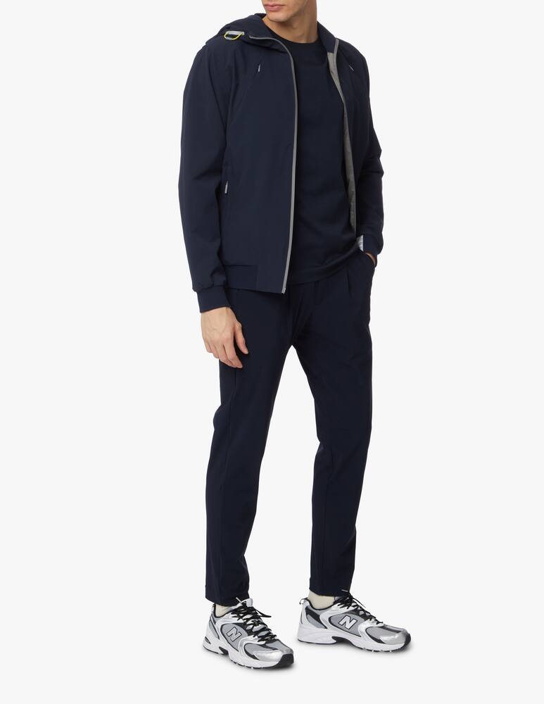 rinascente People Of Shibuya No lining tech hooded jacket - blue