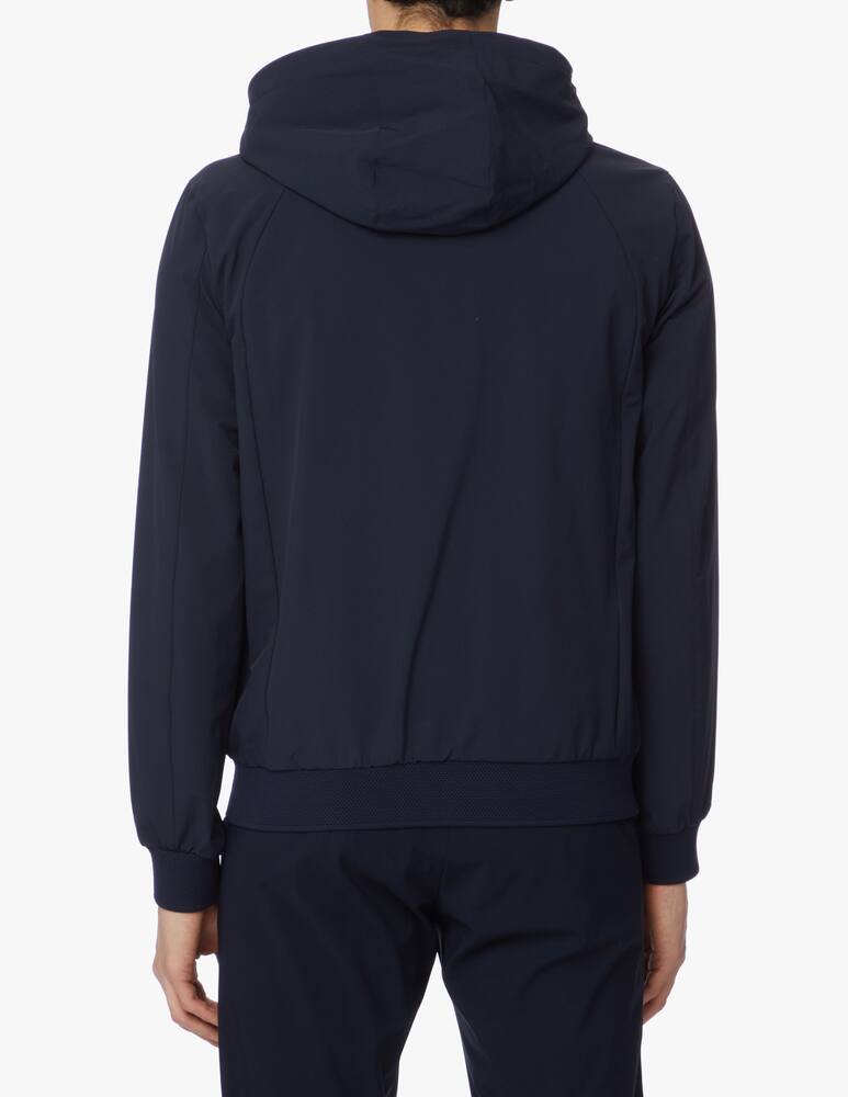 rinascente People Of Shibuya No lining tech hooded jacket - blue