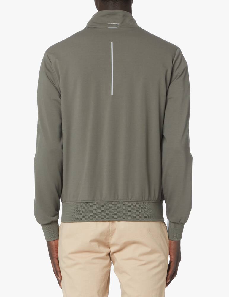 rinascente People Of Shibuya Nylon tech fzip sweatshirt - green