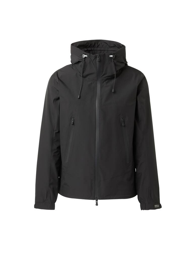 rinascente People Of Shibuya Tech gore details hooded jacket - black