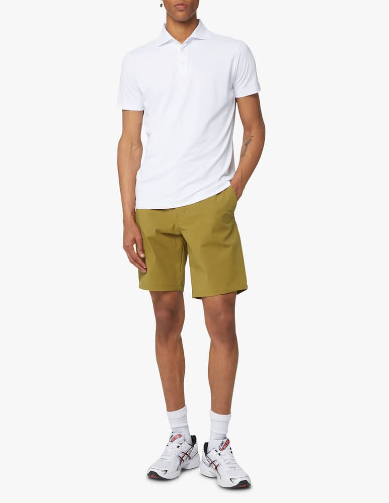 rinascente People Of Shibuya Polo manica corta piquet tech - bianco