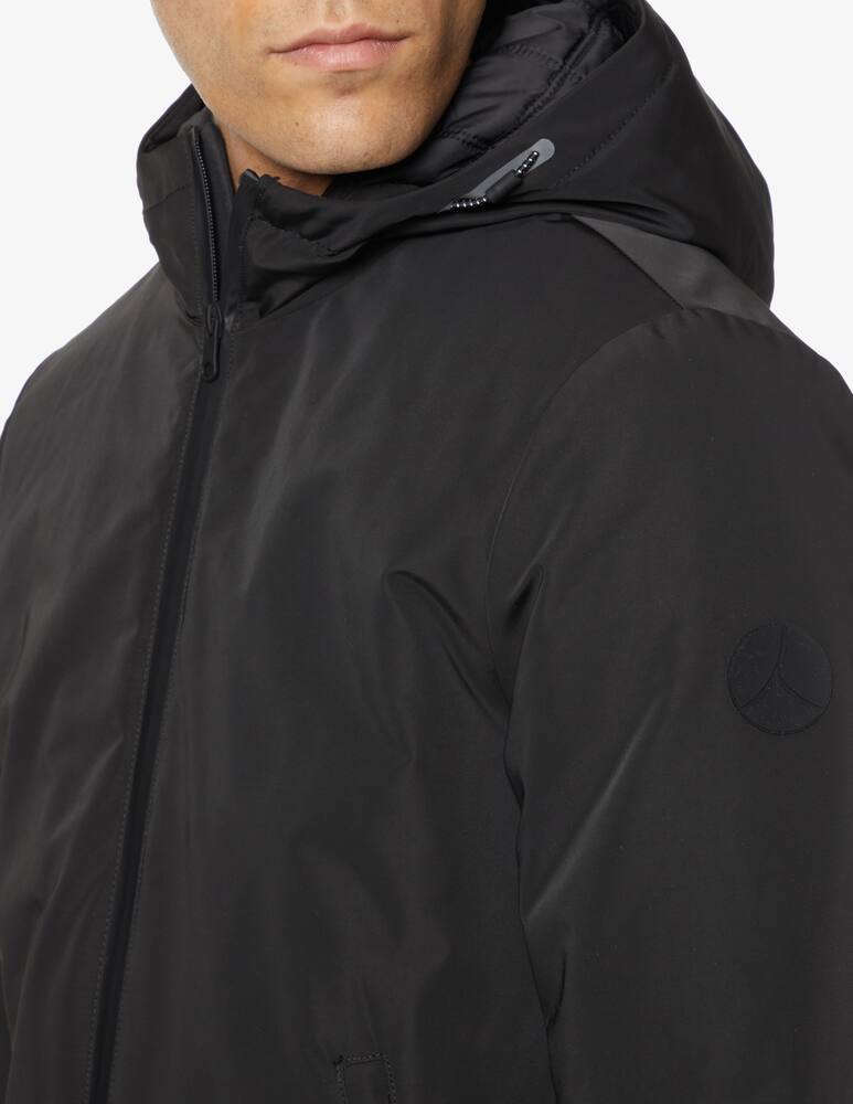 rinascente People Of Shibuya Hooded padded jacket - Black