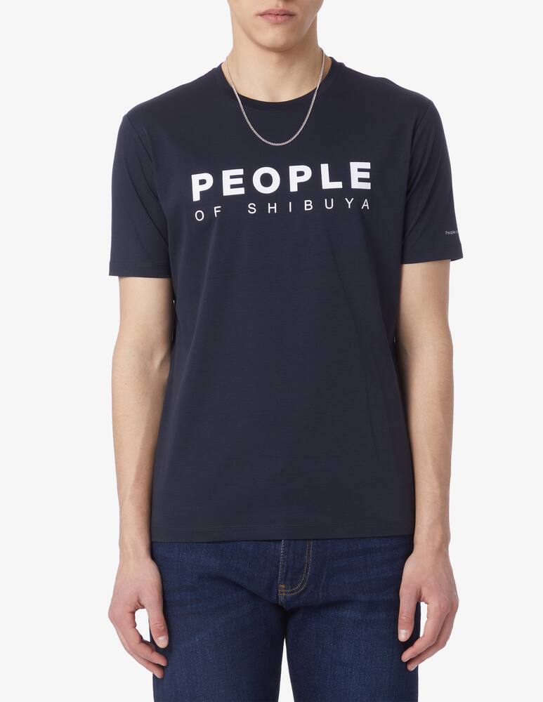 rinascente People Of Shibuya Lisle logo t-shirt 