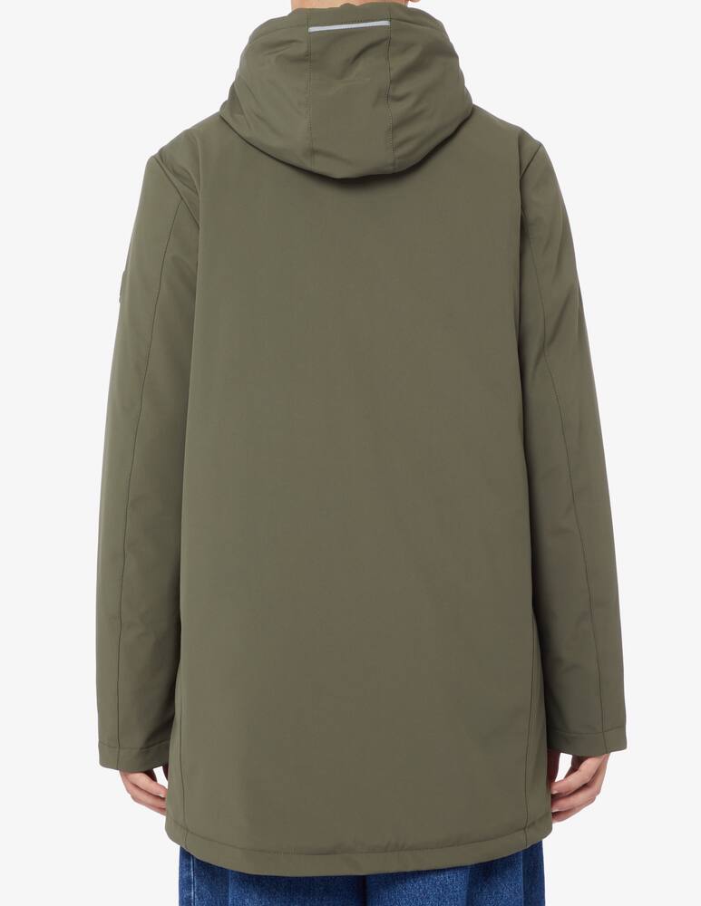 rinascente People Of Shibuya Long quilted hooded jacket