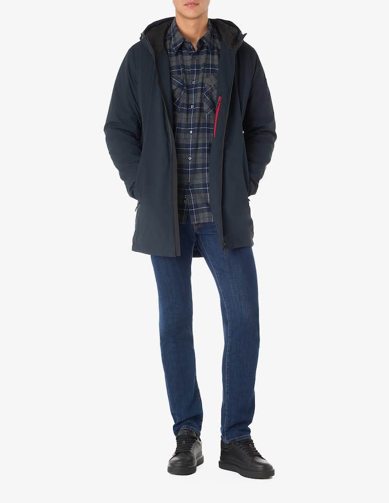 rinascente People Of Shibuya Long padded hooded jacket